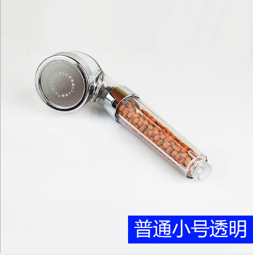 Negative ion booster shower head water saving hand-held spa shower head negative ion shower head