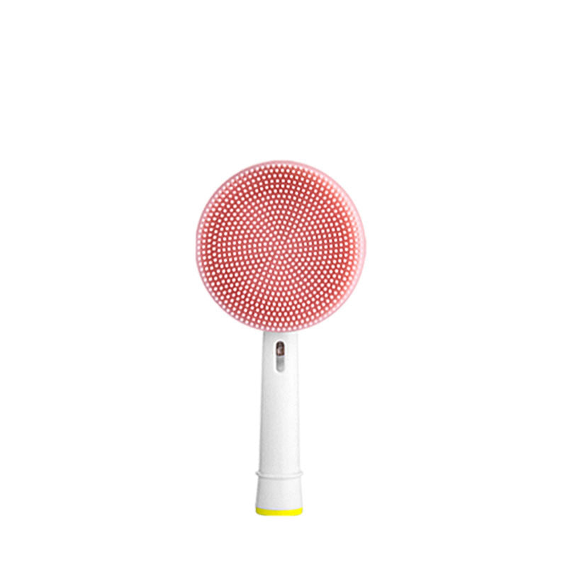 Cleansing brush head cross-border Amazon silicone face wash artifact portable electric toothbrush replacement brush head wash brush head