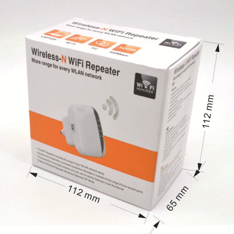 WR03 hoe network repeater wifi signal amplifier wireless routing extender 300M launch enhancer