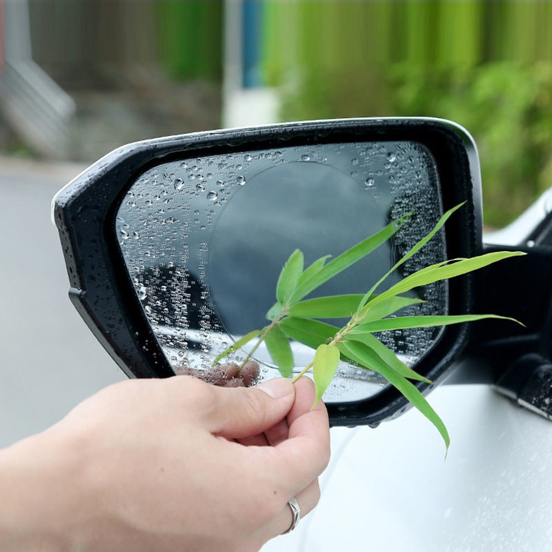 Rearview mirror waterproof film reverse mirror rainproof rain and fog dazzling protection stickers car mirror waterproof film