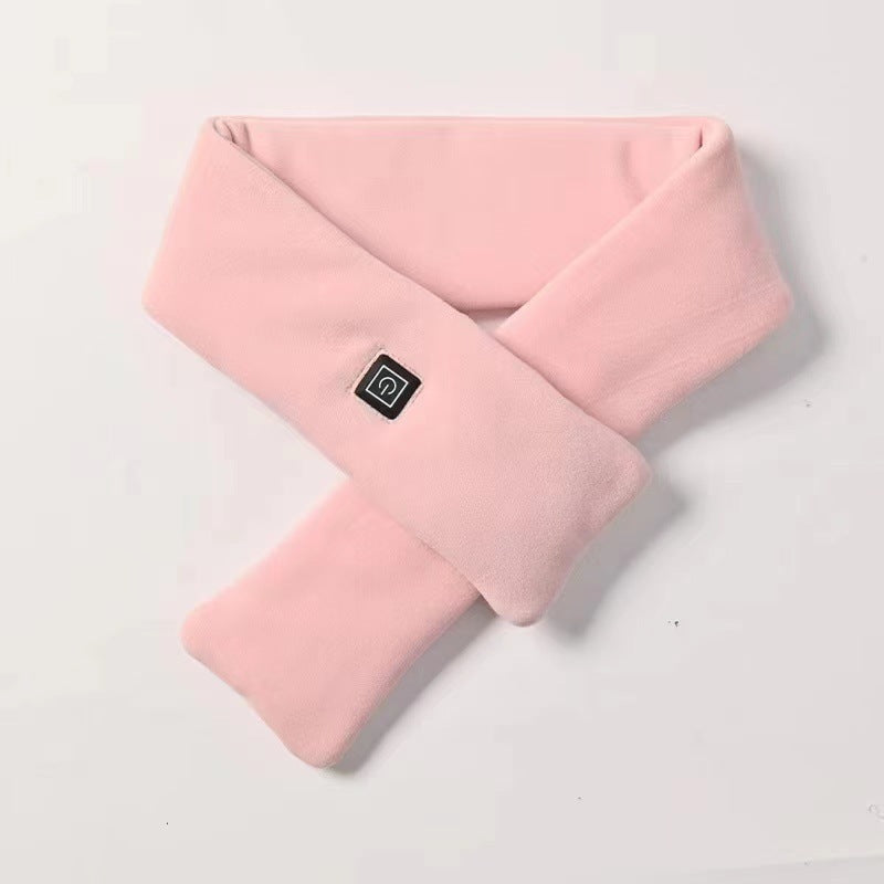 New electric heating scarf smart charging heating scarf winter electric heating men's and women's scarf heating shoulder pads and neck warmer artifact