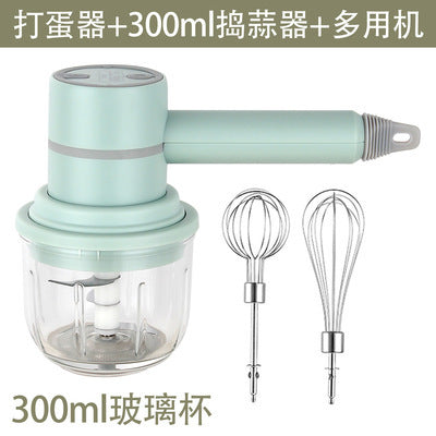 Wireless egg beater two-in-one auxiliary food machine baking small mini mixer automatic egg beater cream sender