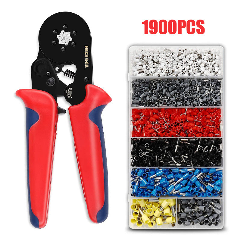 Cross-border exclusive for HCS8 6-4/6-6 European tubular terminal crimping pliers crimping pliers cold pressing tool