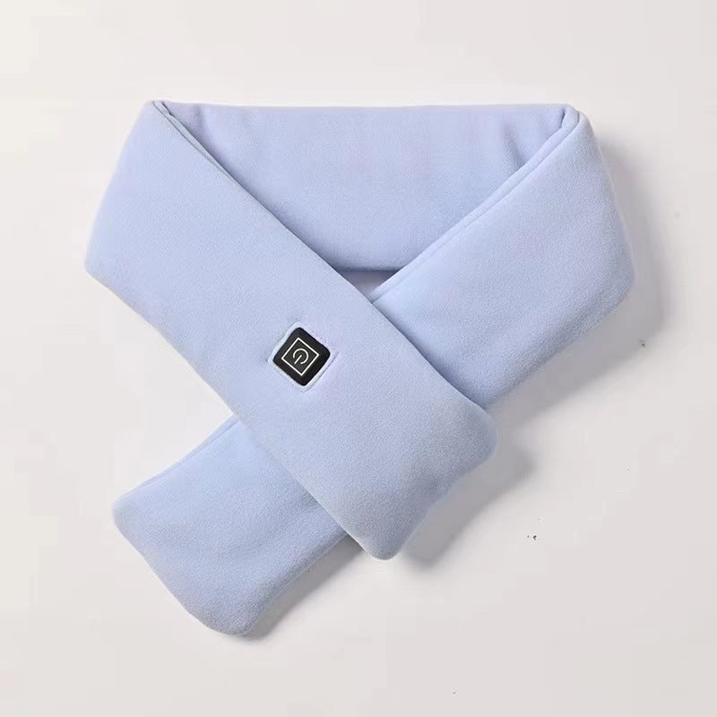 New electric heating scarf smart charging heating scarf winter electric heating men's and women's scarf heating shoulder pads and neck warmer artifact