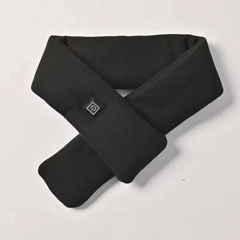 New electric heating scarf smart charging heating scarf winter electric heating men's and women's scarf heating shoulder pads and neck warmer artifact