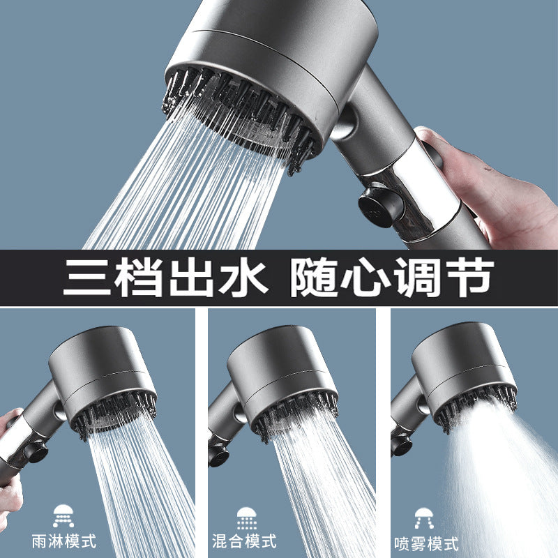 Dai spray powerful supercharged shower head bathroom bath filter shower head spray bath shower head shower set