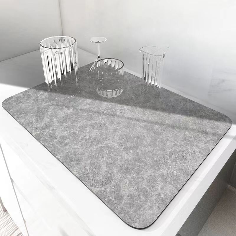 Nordic minimalist style desktop coffee table heat insulation anti-slip mat household technology cloth absorbent mat restaurant kitchen drain mat