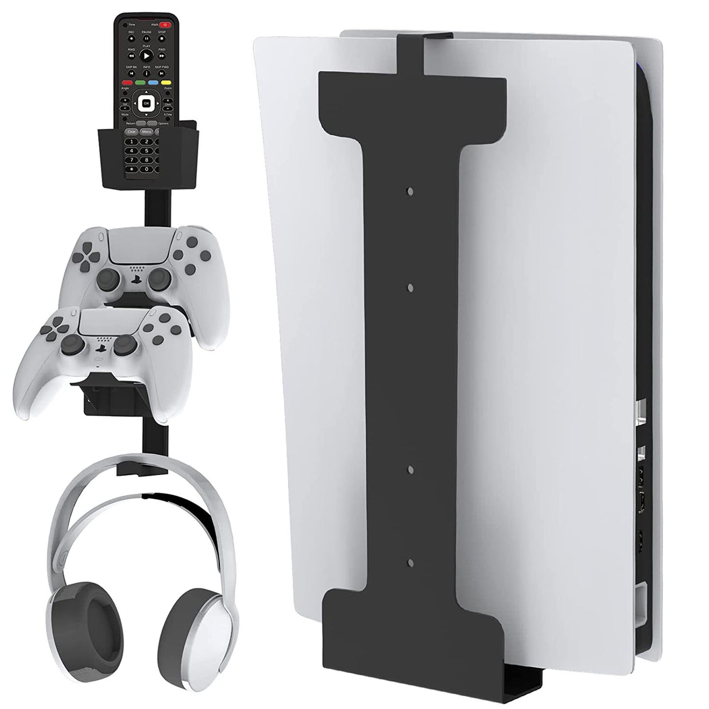 PS5 game console universal wall mount host storage bracket game controller headset hanger PS5 host bracket