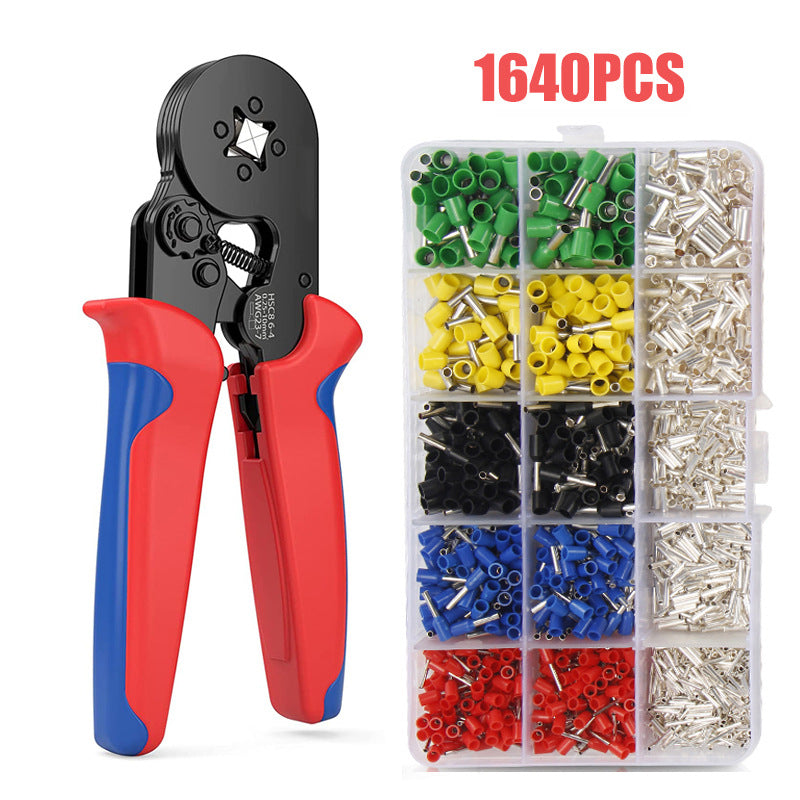 Cross-border exclusive for HCS8 6-4/6-6 European tubular terminal crimping pliers crimping pliers cold pressing tool