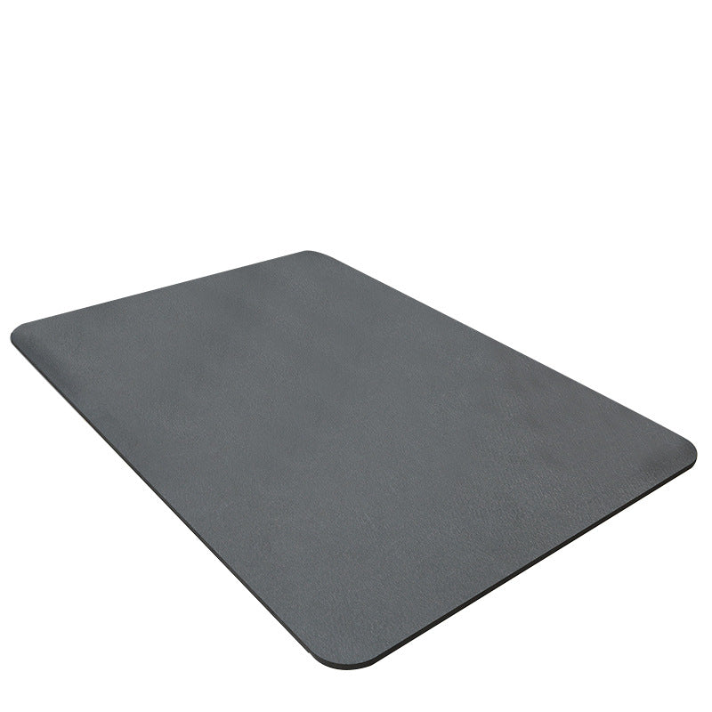 Kitchen countertop water-absorbing and draining mat wash table anti-splash dry cushion water coaster wash-free heat insulation pad solid color pad