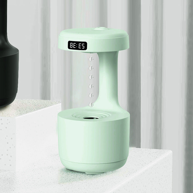 Anti-gravity humidifier large-capacity home office bedroom mini usb desktop cross-border water drop backflow aromatherapy machine