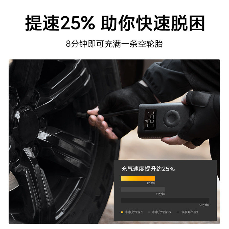 Suitable for Mijia Inflatable 2, car home portable tire pressure measurement, inflatable Lei Inflatable 1S cross-border accessories wholesale